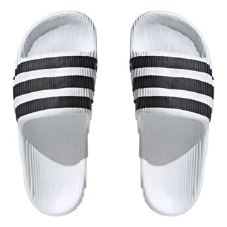 Chinelo Adidas Adilette 22 White Black
