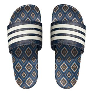 Chinelo Adidas Adilette Comfort Sandals Night Indigo / Cream White