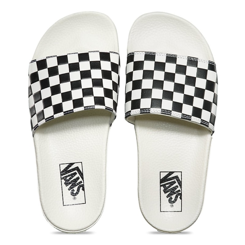 Chinelo Feminino Vans Slide On Xadrez - Back Wash