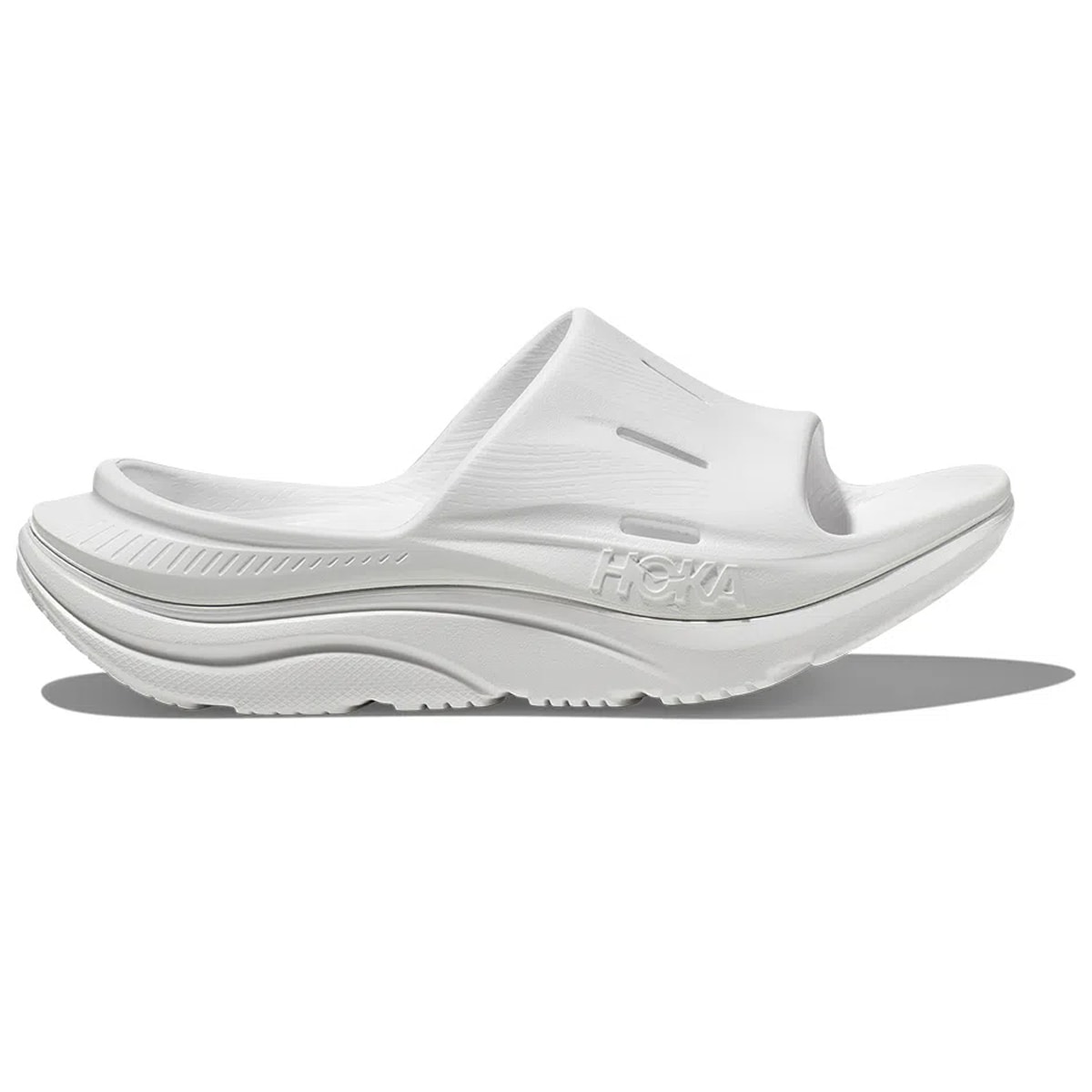Chinelo Hoka Ora Recovery Slide 3 White os melhores preços