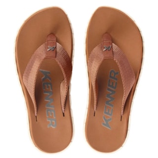 Chinelo Kenner Megah Marrom