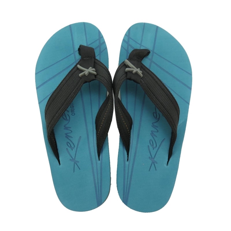 chinelo kenner azul e preto