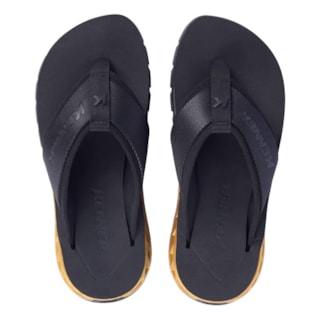 Chinelo Kenner Rakka Sport Preto Dourado