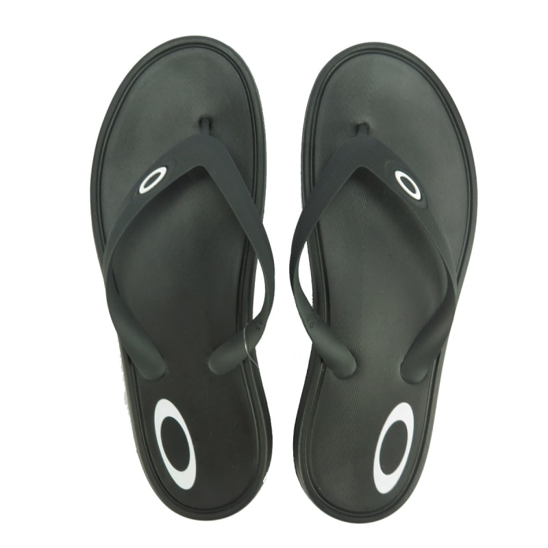 Chinelo Masculino Oakley Splash Jet Black Preto