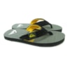 Chinelo Masculino Quiksilver Foundation Hline Cinza e Amarelo