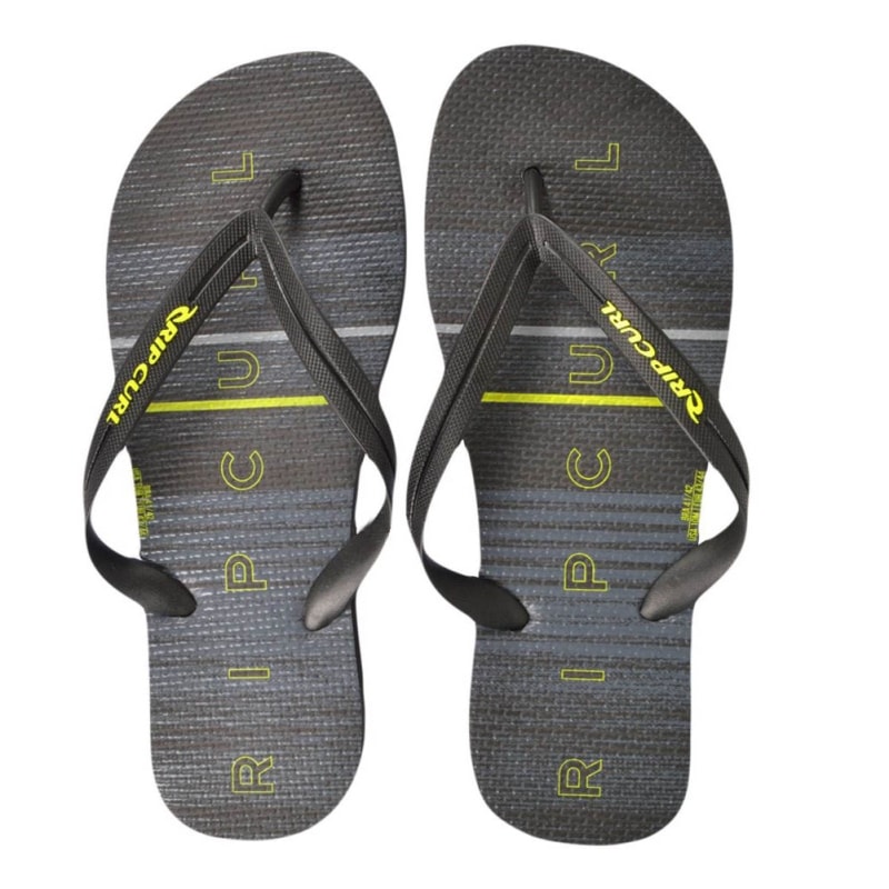 Chinelo Masculino Rip Curl Space Strip Preto e Verde