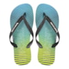 Chinelo Masculino Rip Curl Warped Preto e Verde