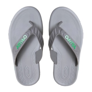 Chinelo Oakley Crowd B1B Gray Green