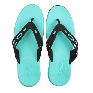 Chinelo Oakley Killer Point II Black Turquoise