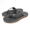 Chinelo Oakley Rest 2.0 Preto Marrom