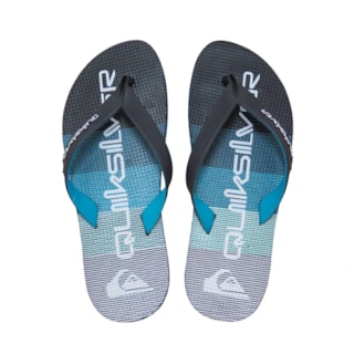 Chinelo Quiksilver Layback Rubber Massive