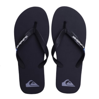 Chinelo Quiksilver Molokai Solid Preto