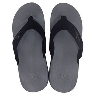 Chinelo Rip Curl Snake Open Toe Cinza