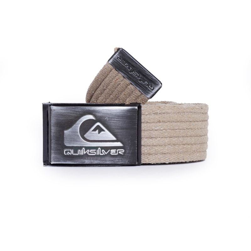 Cinto Quiksilver The Jam Bege os melhores preços Clique e confira!