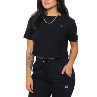 Cropped Champion C Logo W5950B 124114 Black