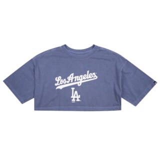 Cropped New Era MLB Los Angeles Dodgers Classic Marinho