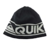 Gorro Quiksilver Out of Bounds Dupla Face Preto e Cinza