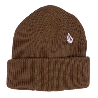 Gorro Volcom Single Stone Marrom