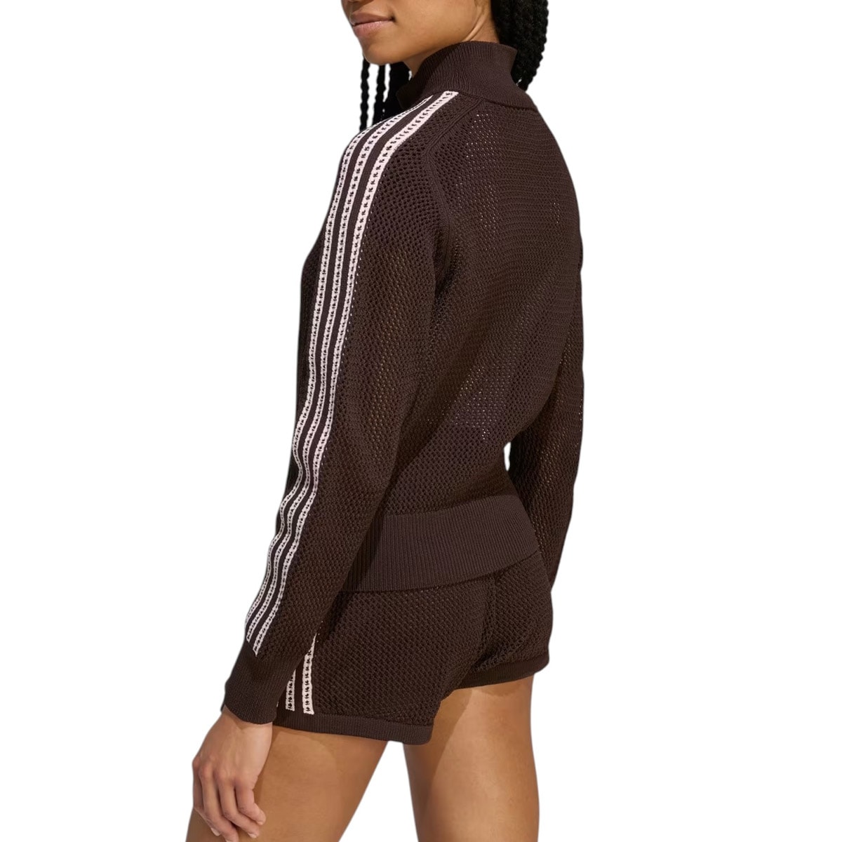 Jaqueta Adidas Crochê Firebird Track Top Aurora Coffe os melhores