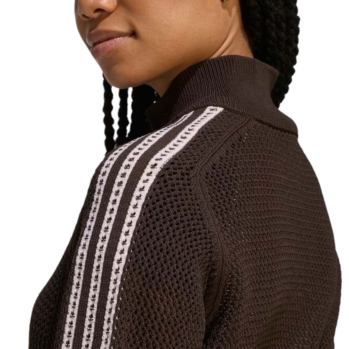 Jaqueta Adidas Crochê Firebird Track Top Aurora Coffe os melhores