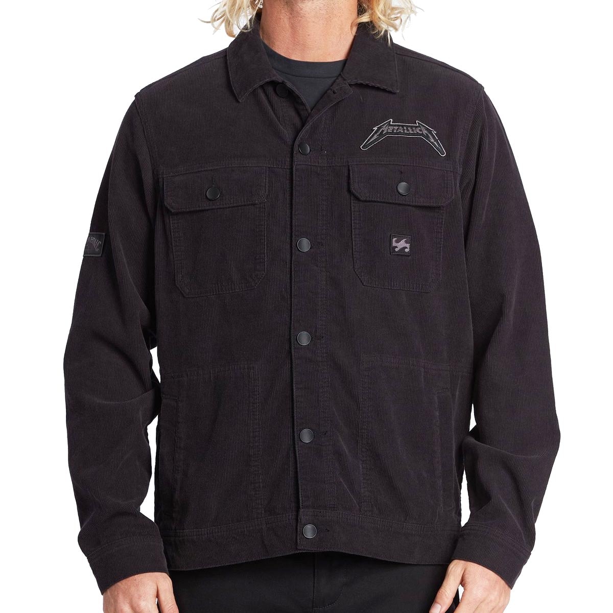 Jaqueta Billabong Metallica Black Album - Back Wash