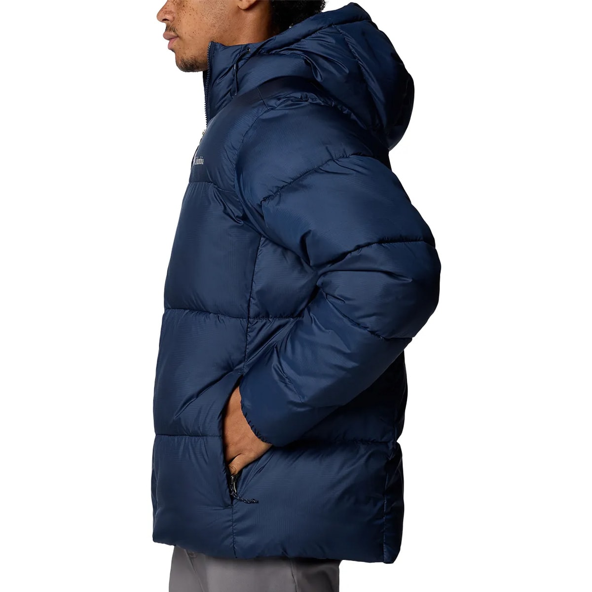 Jaqueta Columbia Masculina Puffec Hooded II Collegiate Navy os