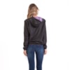 Jaqueta Corta Vento Billabong Feminina Dupla Face Preto Rosa