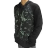 Jaqueta Corta Vento Hurley Windbreaker Floral Preto