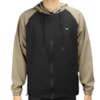 Jaqueta Corta Vento Hurley Windbreaker Preto e Marrom