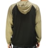 Jaqueta Corta Vento Hurley Windbreaker Preto e Marrom