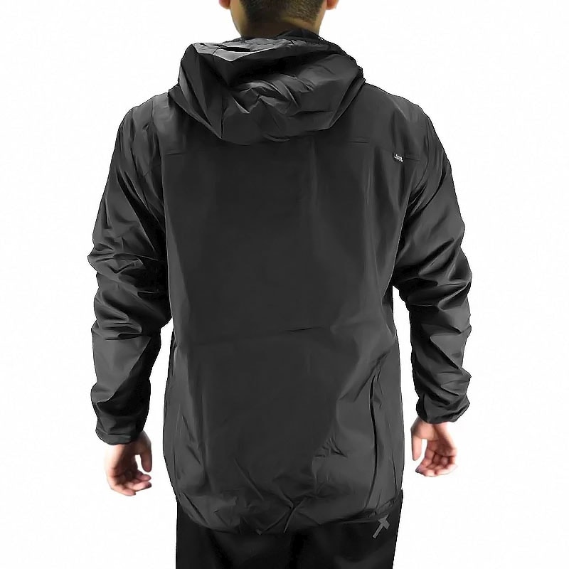 Jaqueta Corta Vento Lost Windbreaker Preta - Back Wash