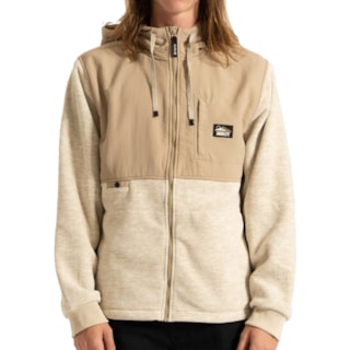 Jaqueta Especial Hurley Huron Burrito Full Zip Areia