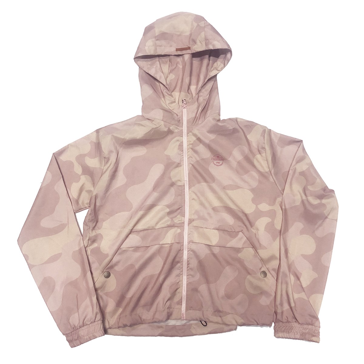 jaqueta corta vento feminina rosa