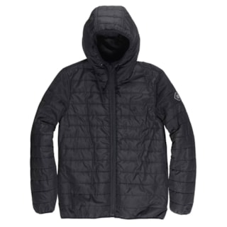 Jaqueta Masculina Com Capuz Element Alder Puff Preta Jaqueta Masculina Com Capuz Element Alder Puff Preta