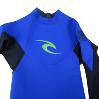 Jaqueta Neoprene Rip Curl E-Bomb 1mm Azul