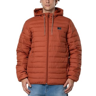 Jaqueta Quiksilver Scaly Hood Baked Clay