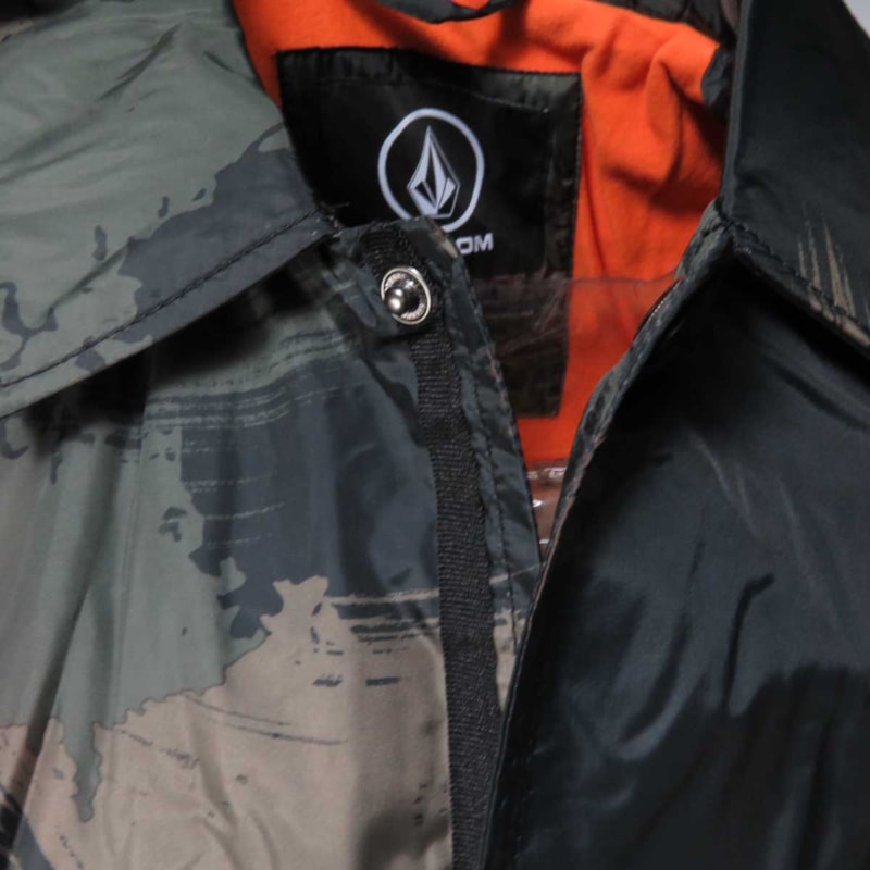 Jaqueta Volcom Brews Coach Camuflada Back Wash - Main Image
