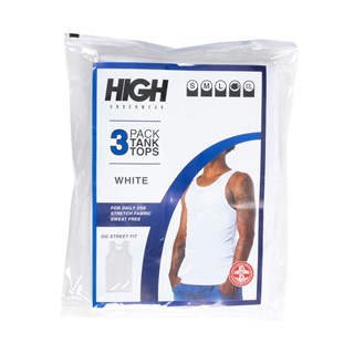Kit 3 Camisetas Regata High Company Tank Top White