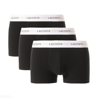 Kit Cuecas Lacoste Trunks com Stretch