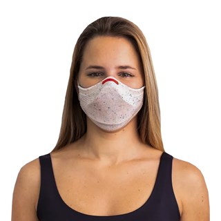 Kit Máscara de Proteção Fiber Knit AIR Rosa Claro