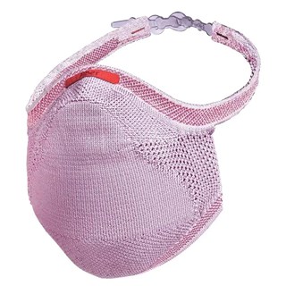 Kit Máscara De Proteção Fiber Knit Sport Rosa Claro
