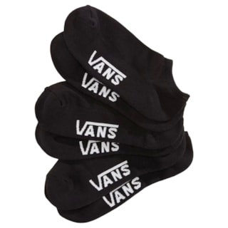 Kit Meia Vans Classic Kick Black