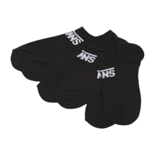 Kit Meia Vans Classic Kick Tripack Pretas