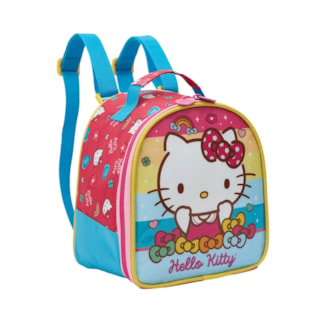 Lancheira Escolar Hello Kitty Rainbow