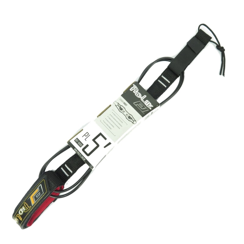 Leash ProLite 5' Super Comp Preto Back Wash