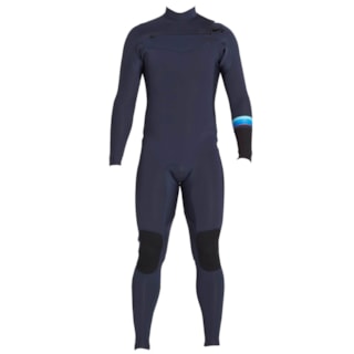 Long John Billabong 302 Revolution Dbah Chest Zip Azul Long John Billabong 302 Revolution Dbah Chest Zip Azul