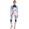 Long John Feminino Roxy Popsurf 3/2mm Estampado Com Zíper