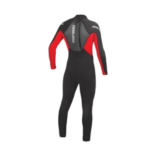 Long John Mormaii M/L 3.2 mm Extra Line Vermelho/Preto Long John Mormaii M/L 3.2 mm Extra Line Vermelho/Preto