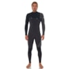 Long John Quiksilver Highline 2.2mm Sem Zíper Preto e Cinza