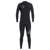 Long John Quiksilver Syncro 3/2mm Com Zíper Preto Long John Quiksilver Syncro 3/2mm Com Zíper Preto